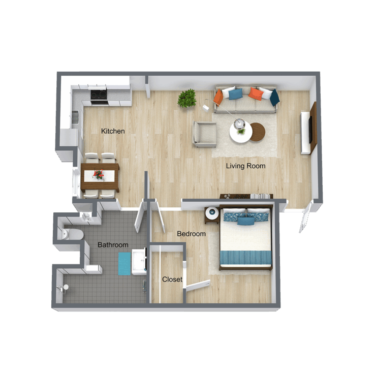 A thoughtfully designed living space promoting comfort and community, ideal for vibrant living.