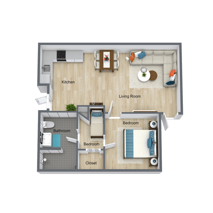 A welcoming layout featuring spacious areas designed for comfort and community living.