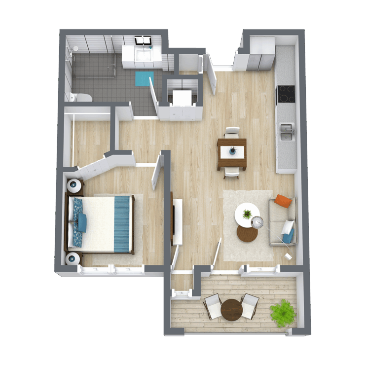 Bright and inviting layout promoting community and comfort, ideal for a fulfilling lifestyle.