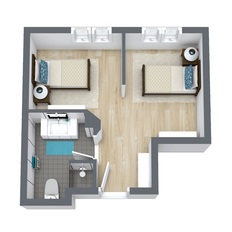 A bright, inviting space designed for comfort and community, fostering relaxation and connection.