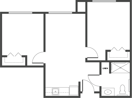 A welcoming space filled with warmth, where residents enjoy community and connection.