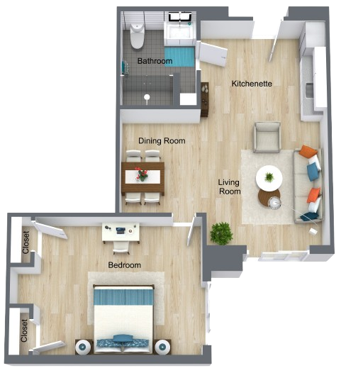 A welcoming floor plan showcasing a comfortable living space designed for community and relaxation.
