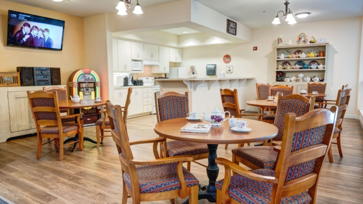 A warm, inviting space with cozy seating, perfect for gatherings, laughter, and shared moments.