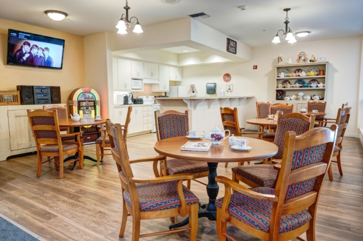 A warm, inviting space with cozy seating, perfect for gatherings, laughter, and shared moments.