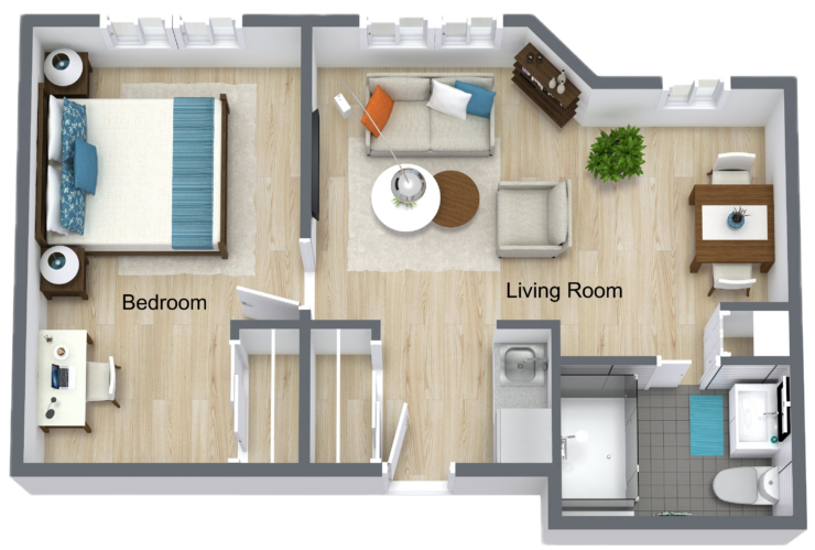 A warm community space inviting connection and comfort among residents and visitors alike.