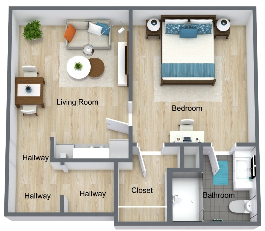 Bright, spacious layout designed for comfort and community, inviting warmth and connection.