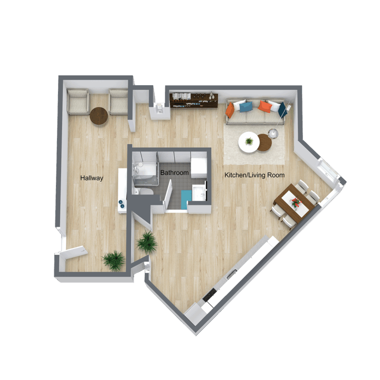 This inviting floor plan highlights spacious living areas, promoting comfort and community.