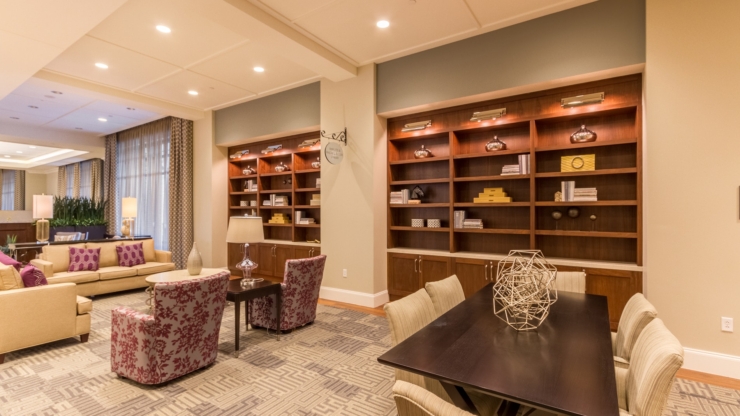 lounge area