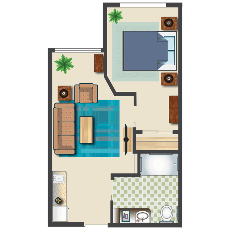 Bright and inviting layout, ideal for fostering community and comfort in a welcoming home.