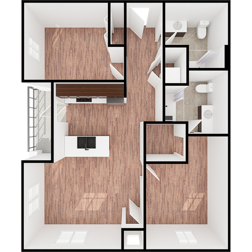 A spacious, inviting layout designed for comfort, fostering community and connection. Perfect for living.