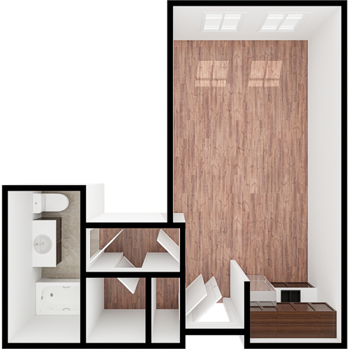 An inviting layout with spacious living areas, emphasizing comfort and community connection.