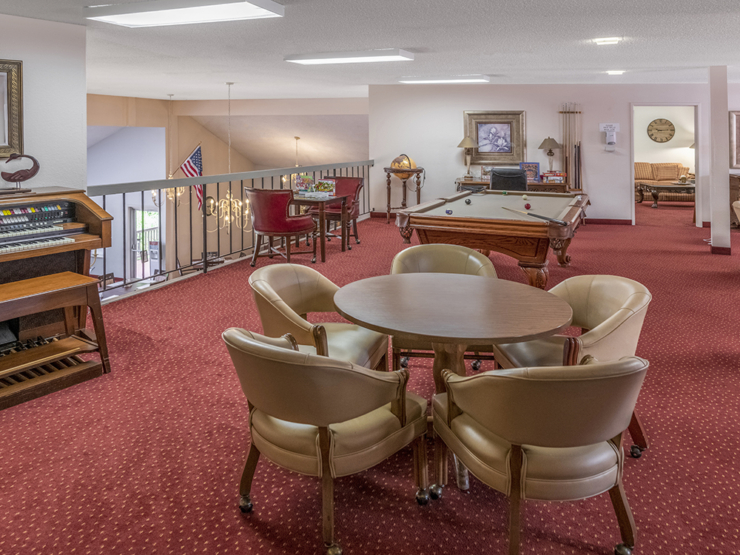 Game room.