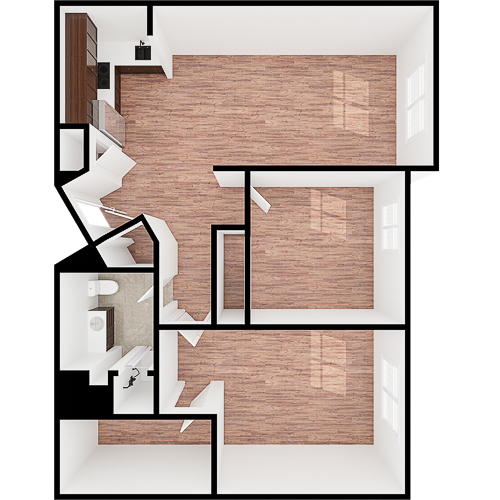 Bright, open layout designed for comfort, fostering a welcoming community atmosphere.