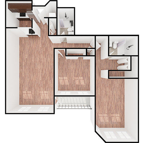 Spacious layout fosters a welcoming atmosphere, ideal for community and comfort.