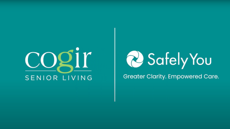 A welcoming logo for Cogir Senior Living and Safely You, symbolizing community and compassionate care.