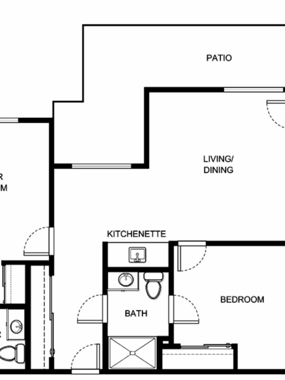 This welcoming floor plan features comfortable living spaces, fostering community and relaxation.