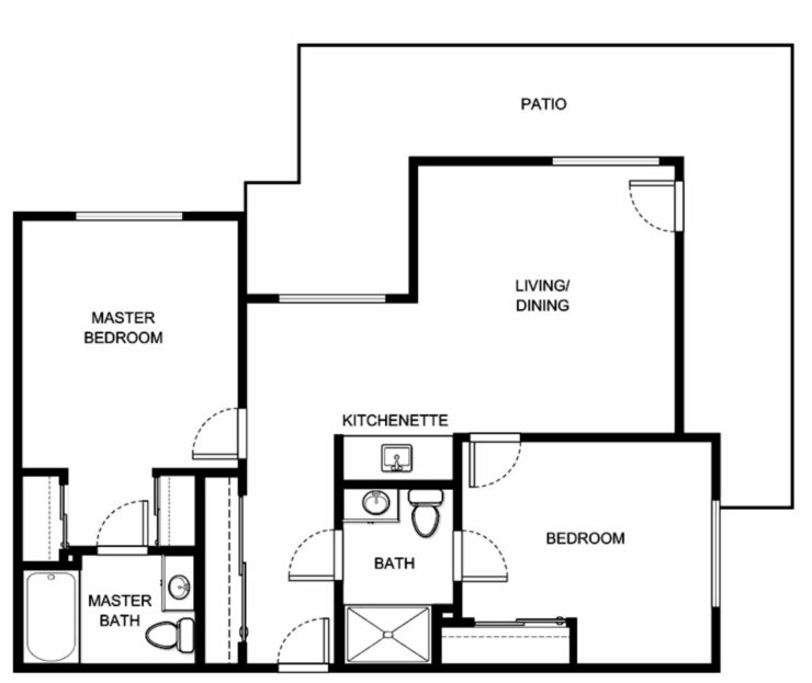 This welcoming floor plan features comfortable living spaces, fostering community and relaxation.