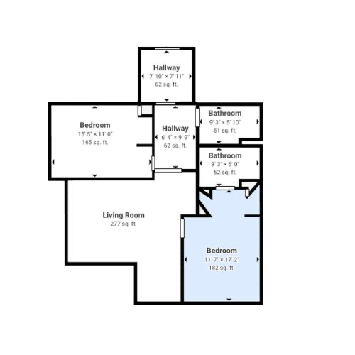 A spacious and thoughtfully designed layout, offering comfort and community, perfect for fostering connections in a welcoming environment.