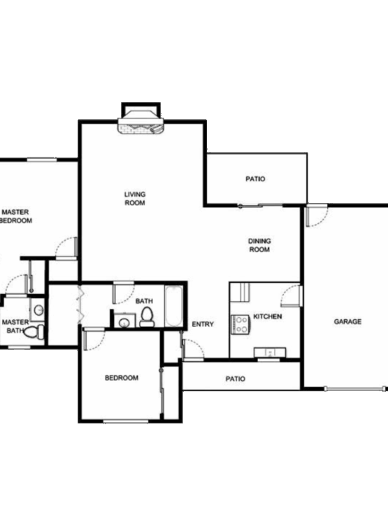 This thoughtfully designed floor plan offers inviting spaces for relaxation and community gatherings.