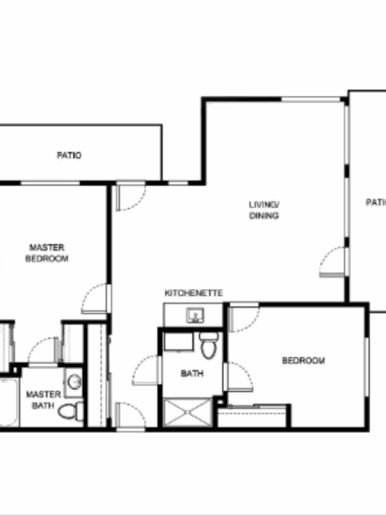 This thoughtful layout promotes community living, featuring inviting shared spaces and private retreats.