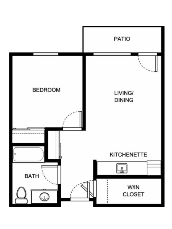 A thoughtfully designed layout, promoting comfort and community in a welcoming retirement home.