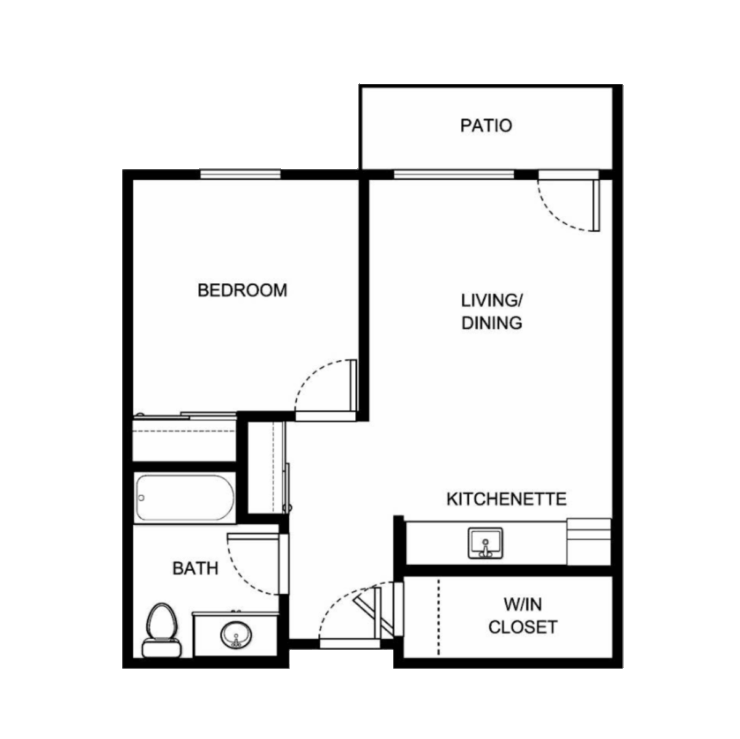 A thoughtfully designed layout, promoting comfort and community in a welcoming retirement home.