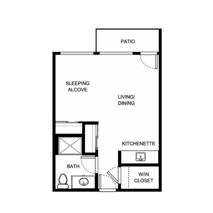 A thoughtfully designed layout promoting comfort, ease, and a welcoming community atmosphere.