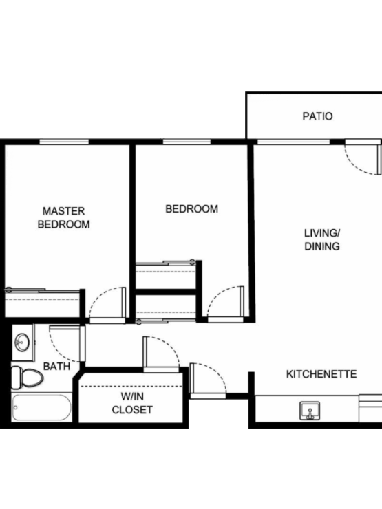 Spacious layout featuring comfortable living areas, inviting bedrooms, and a lovely patio for relaxation.