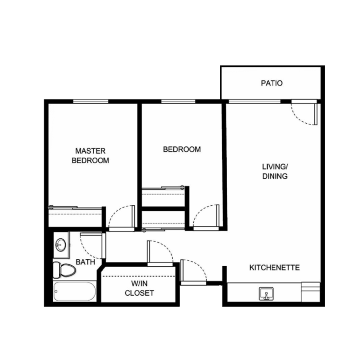 Spacious layout featuring comfortable living areas, inviting bedrooms, and a lovely patio for relaxation.