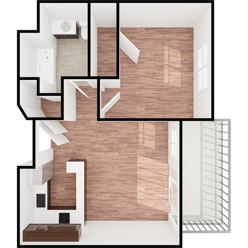 Bright and welcoming layout, designed for comfort and community living. A perfect home for relaxation.