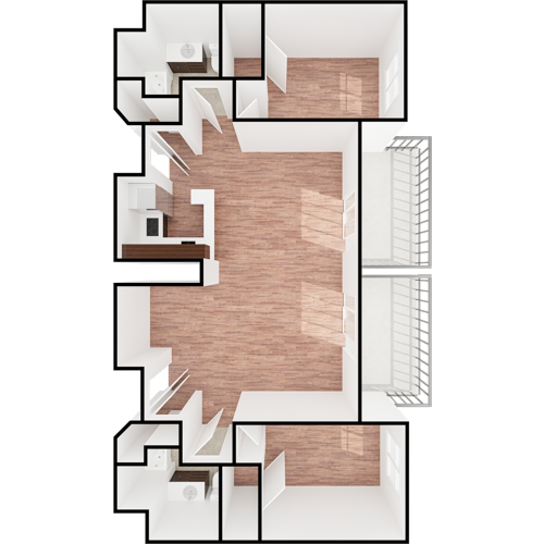 A welcoming layout designed for comfort and community, featuring bright spaces for shared moments.