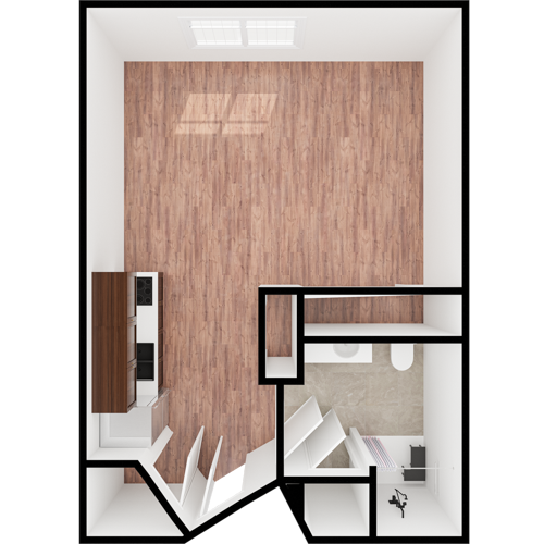 A welcoming layout featuring bright spaces, perfect for fostering community and comfort.