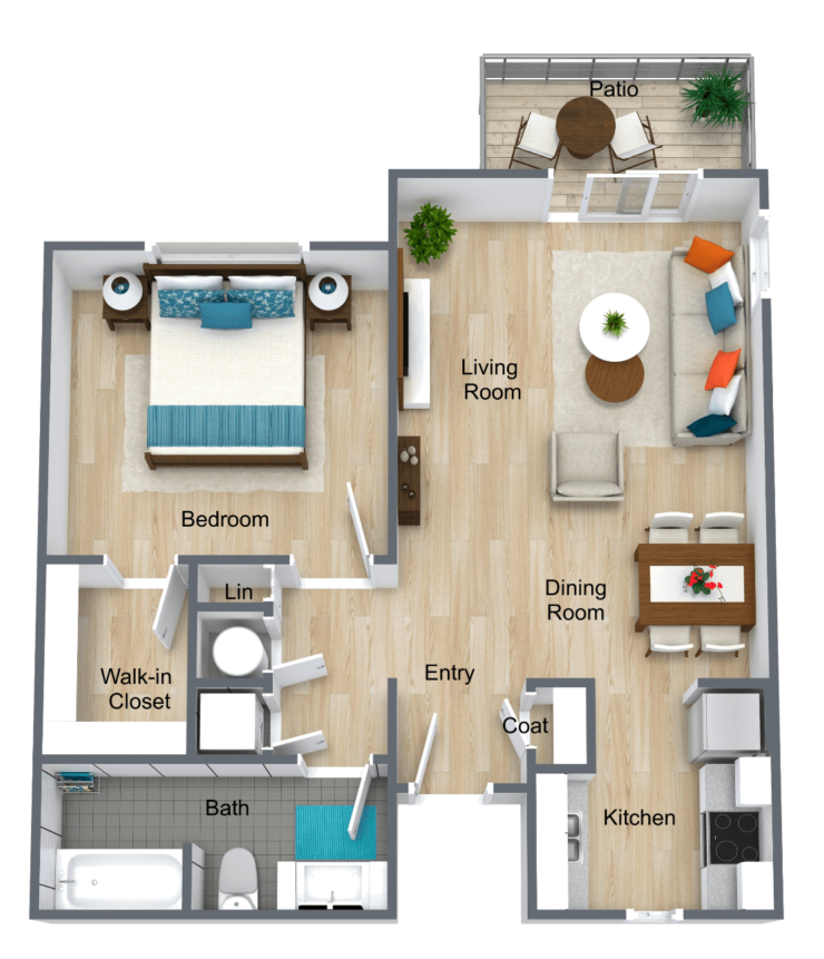 Welcoming and spacious layout invites comfort and community in a warm, friendly environment.