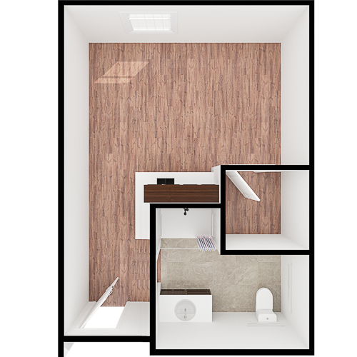 A welcoming living space designed for comfort, blending community and independence seamlessly.