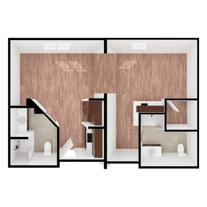 This inviting layout fosters a sense of community and comfort, ideal for serene living.