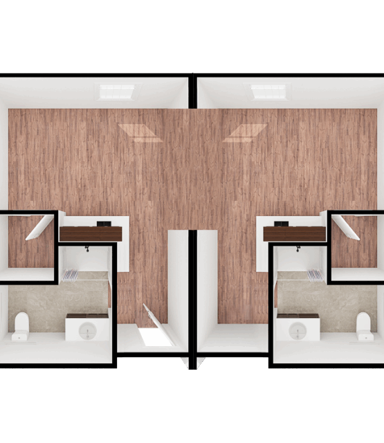 Bright, spacious layouts designed for comfort and community, fostering a welcoming atmosphere.