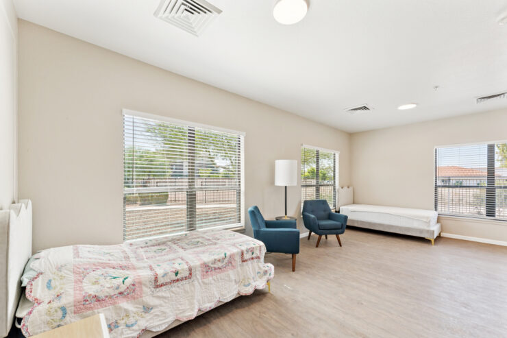 A bright, inviting space with comfortable seating, perfect for fostering community and relaxation.