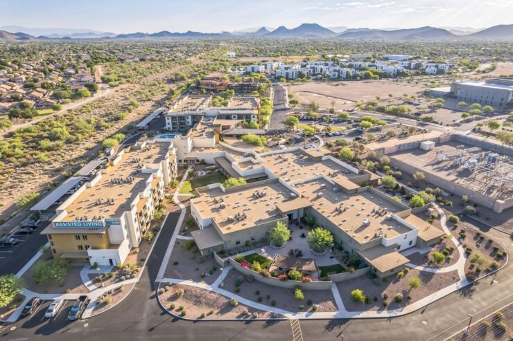 A welcoming community surrounded by nature, offering comfort and connection for all residents.