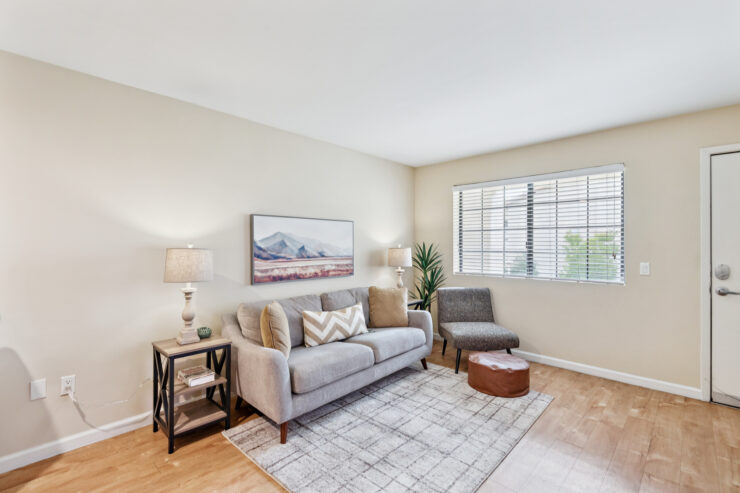 A welcoming living space with natural light, perfect for relaxation and community gatherings.