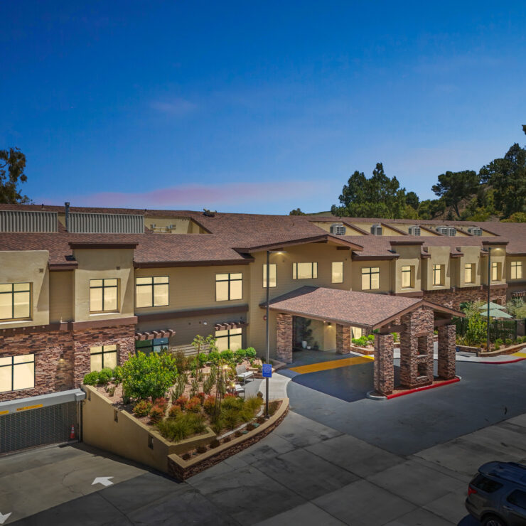 A welcoming community residence, surrounded by nature, offering comfort and connection for all.