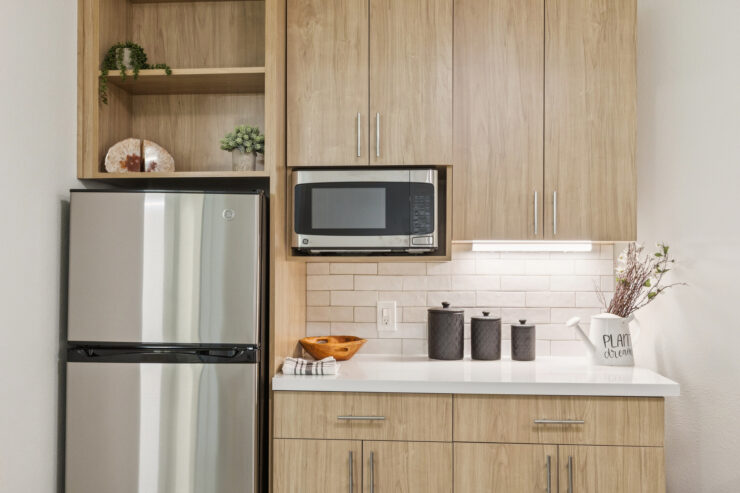 A warm, inviting kitchen space designed for comfort and community, perfect for shared moments.