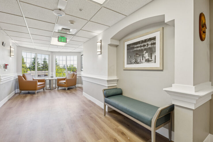 Bright and inviting, this serene space fosters community and comfort, perfect for relaxation and connection.