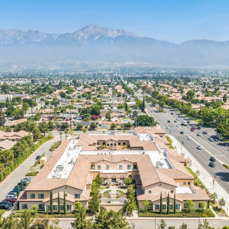 A welcoming community nestled among scenic mountains, offering comfort and connection for residents.