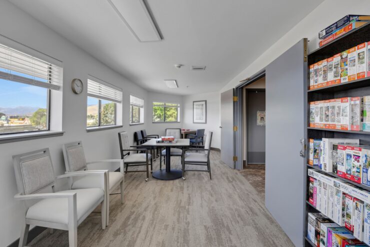 Bright, welcoming space designed for community gatherings, fostering connection and comfort.