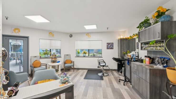 Bright, welcoming space filled with comfortable seating and vibrant decor, perfect for community gatherings.