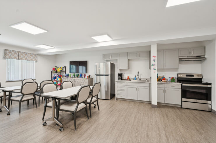 Bright and inviting communal space, perfect for gatherings and shared moments of joy.