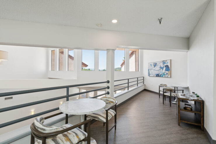 Bright, inviting space with comfortable seating, perfect for community gatherings and relaxation.