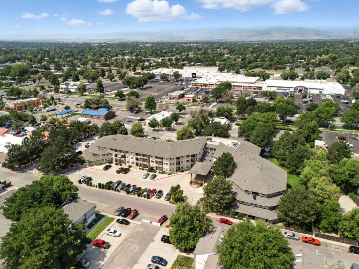 A welcoming community nestled among lush greenery, providing a serene and supportive environment.