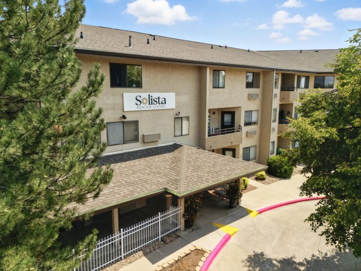 A welcoming community space with well-maintained grounds, fostering comfort and connection.