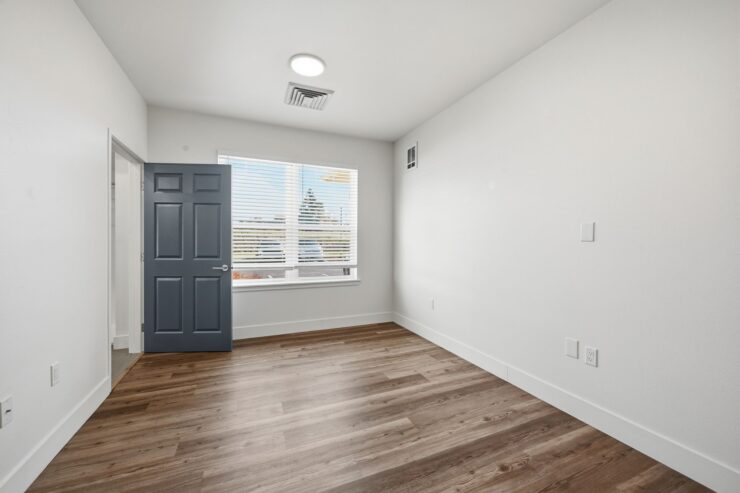 Bright and inviting space, perfect for personal touches and fostering community connections.